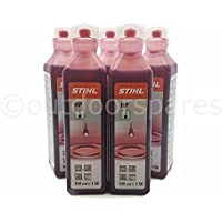 Los mejores  - Stihl HP 100 ml One Shot 2 tiempos aceite parte no. 0781 319 8401 Pack de 5